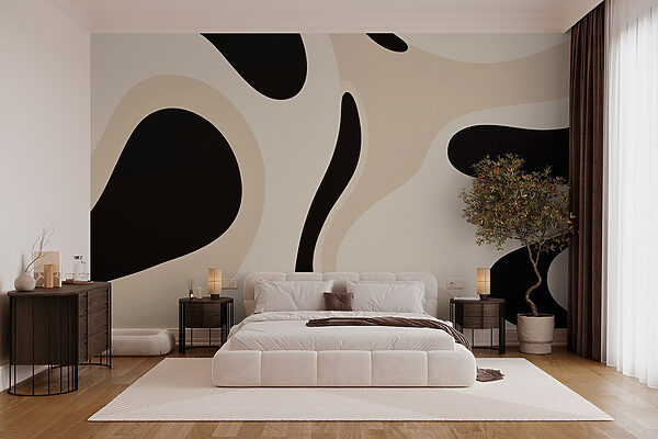 Fotomurales Fotomurales Diseño en blanco y negro (SKU: w03608)