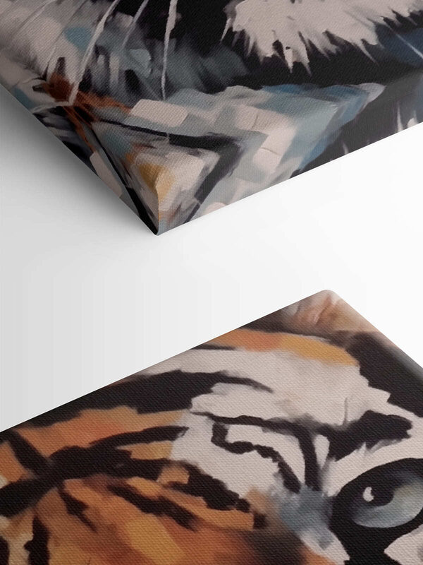 Painting of a tiger Painting of a tiger
