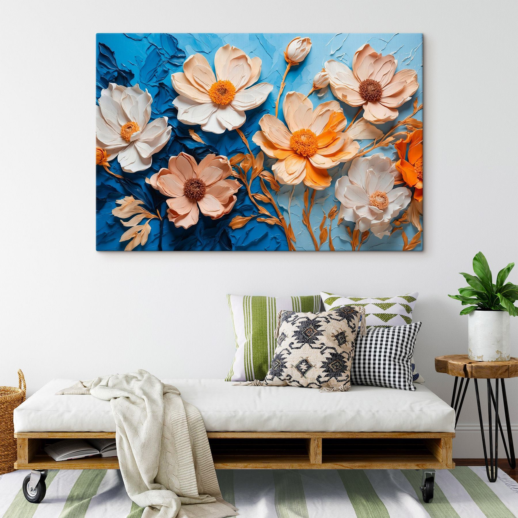 Stunning floral arrangement in vibrant hues Stunning floral arrangement in vibrant hues