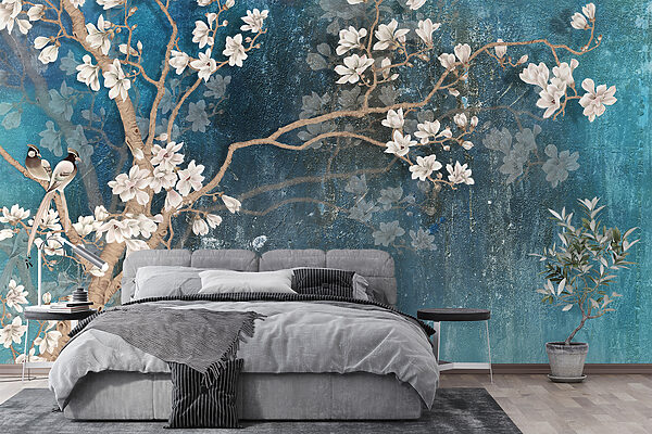 Rama de árbol con flores blancas u12150pib6r 600x400 - Rama de árbol con flores blancas