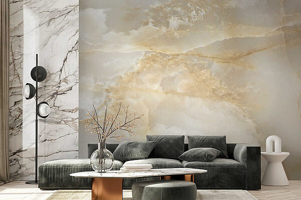 Soft hues blend in natural patterns