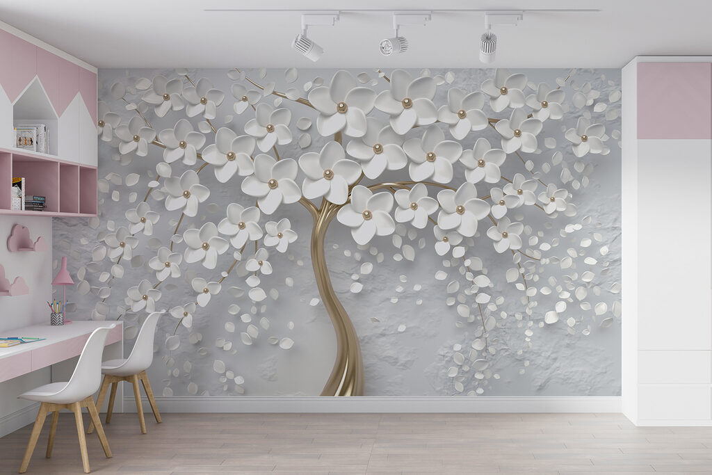 Árbol con flores y hojas blancas u37065pir3r 1024x683 - Árbol con flores y hojas blancas