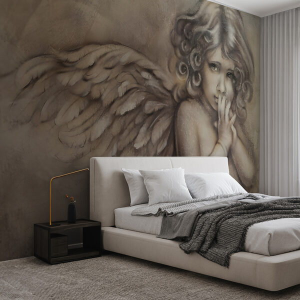 Pintura de un ángel bebé Pintura de un ángel bebé