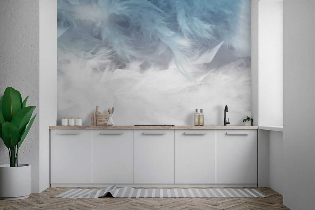 Soft textures in soothing colors