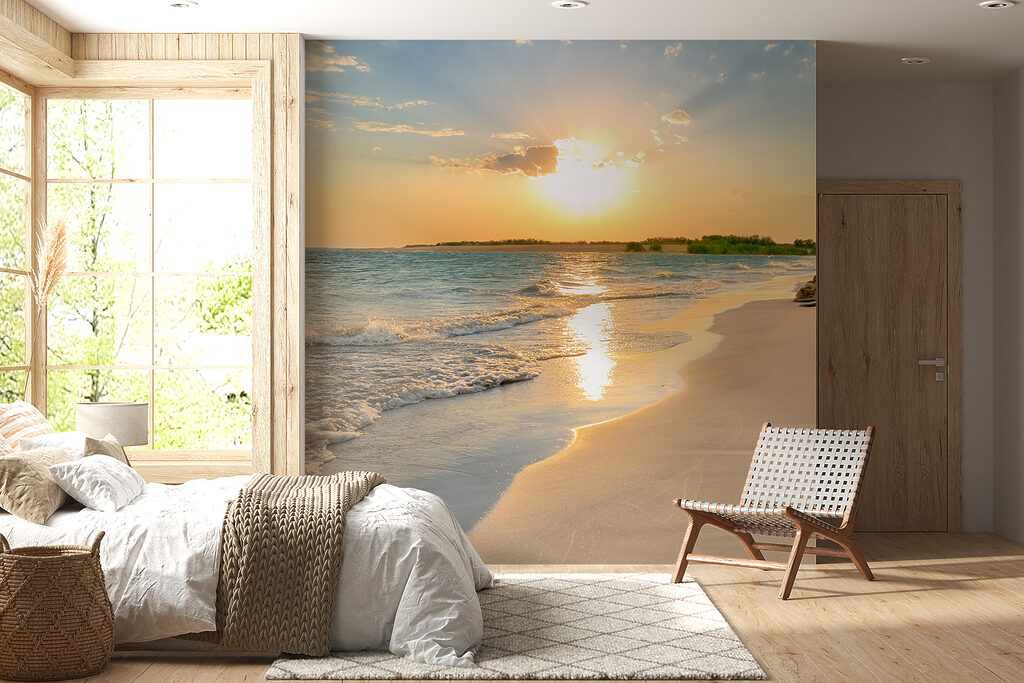 Playa con olas y puesta de sol u53408pib8mr 1024x683 - Playa con olas y puesta de sol