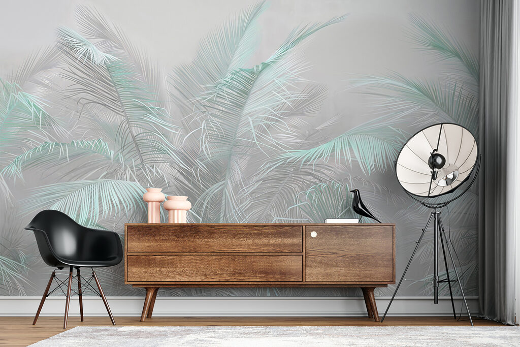 Group of palm trees Group of palm trees