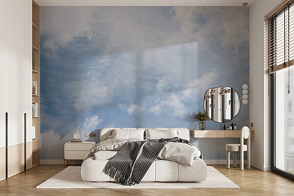 Cielo azul con nubes Cielo azul con nubes