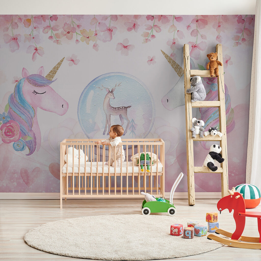 Unicorns and a snow globe