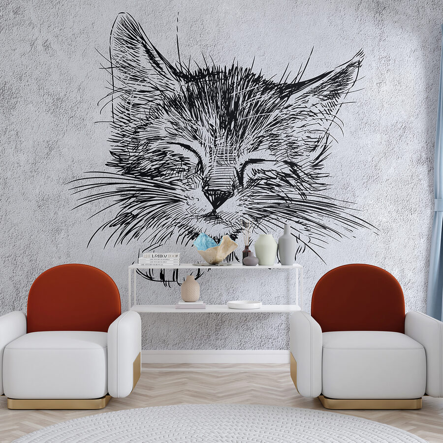 Dibujo de un gato Dibujo de un gato