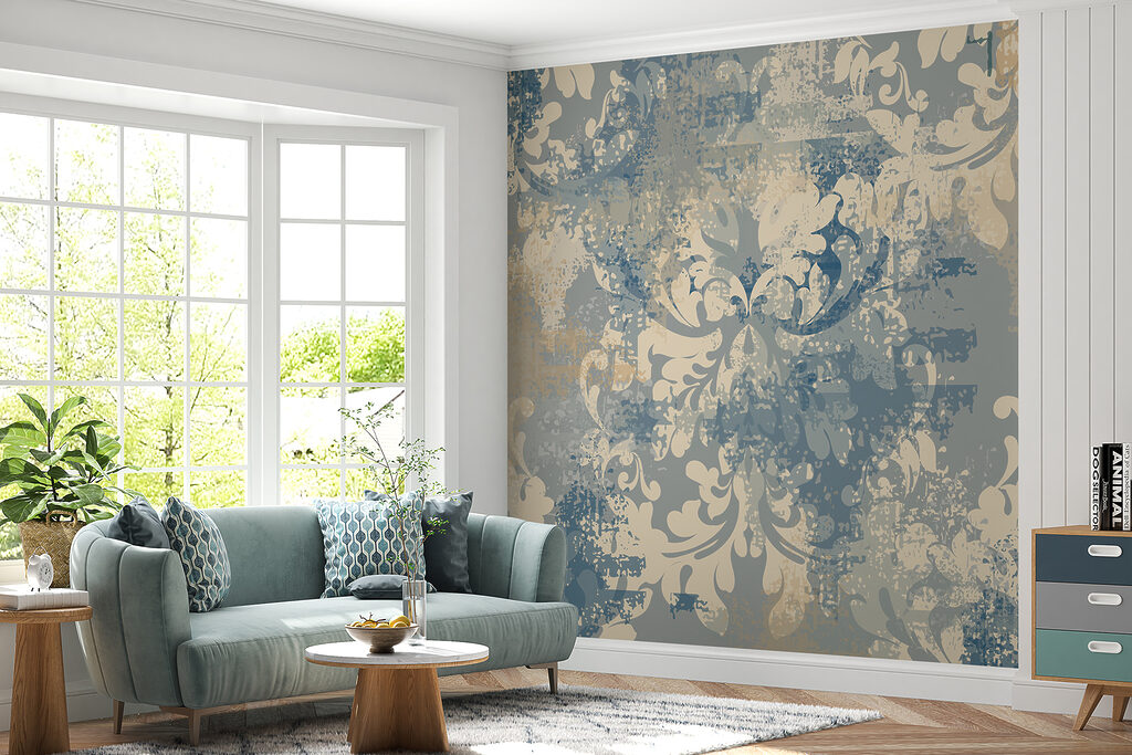 Elegant vintage floral pattern design