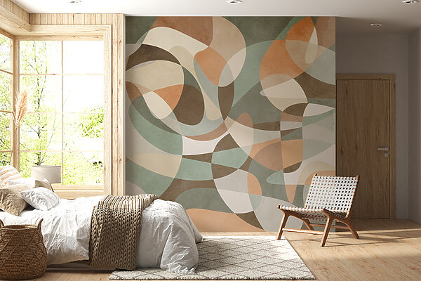 Colorful pattern on a surface