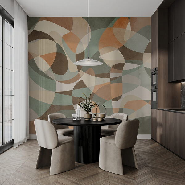 Colorful pattern on a surface