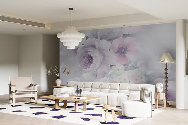 Flores suaves en tonos pastel. Flores suaves en tonos pastel.