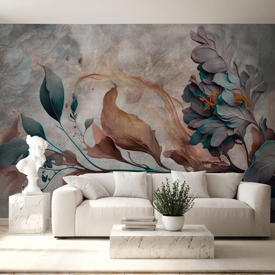 Pintura de una flor
