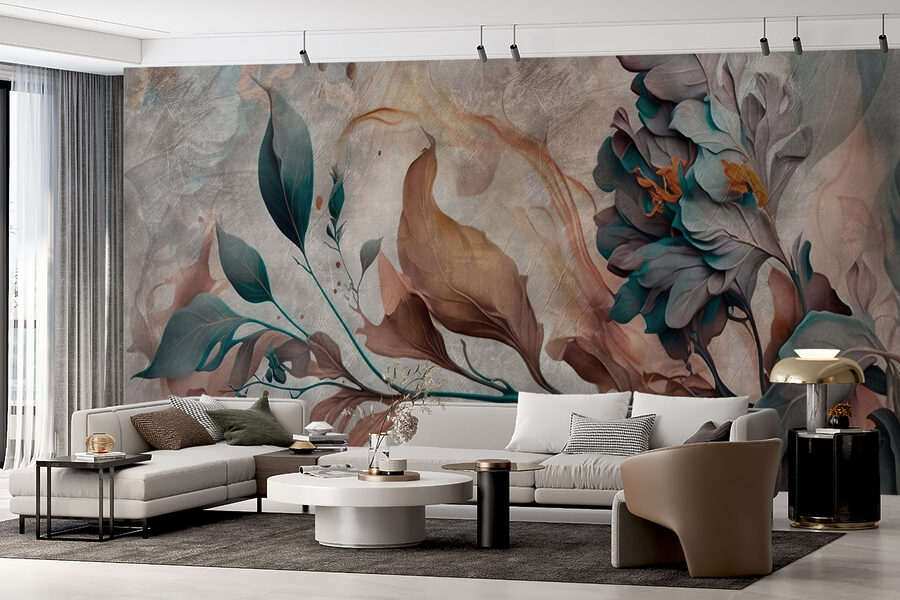 Pintura de una flor