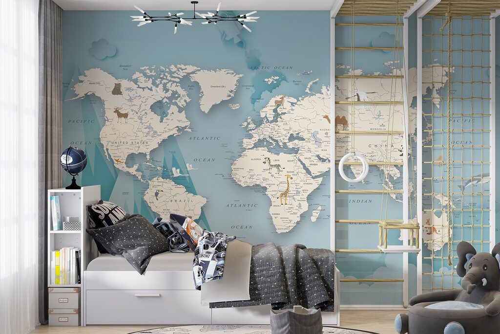 Map of the world