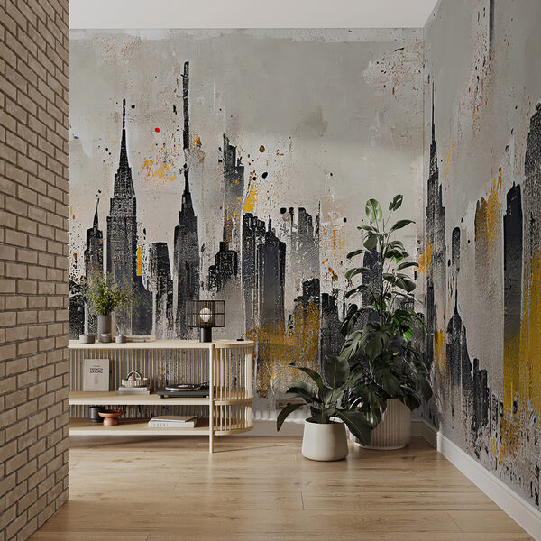 Pintura de una ciudad Pintura de una ciudad