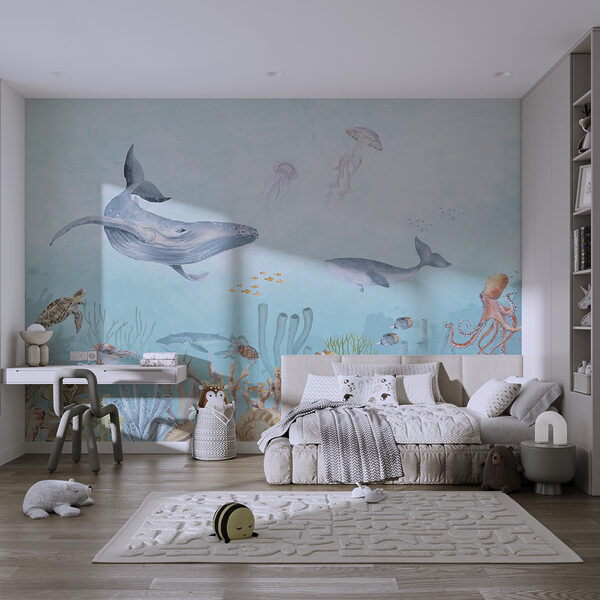 Acuarela de una vida marina u95446pir2ms 600x600 - Acuarela de una vida marina