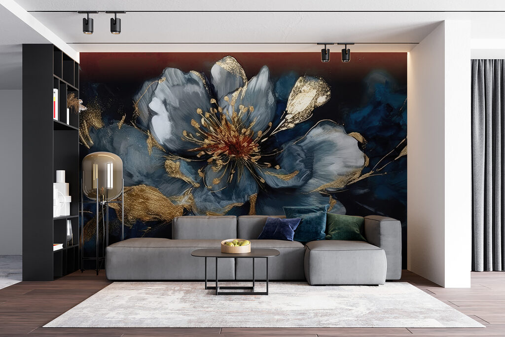 Painting of a flower Painting of a flower