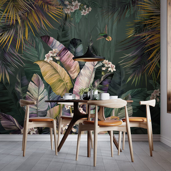 Pintura de una planta tropical Pintura de una planta tropical