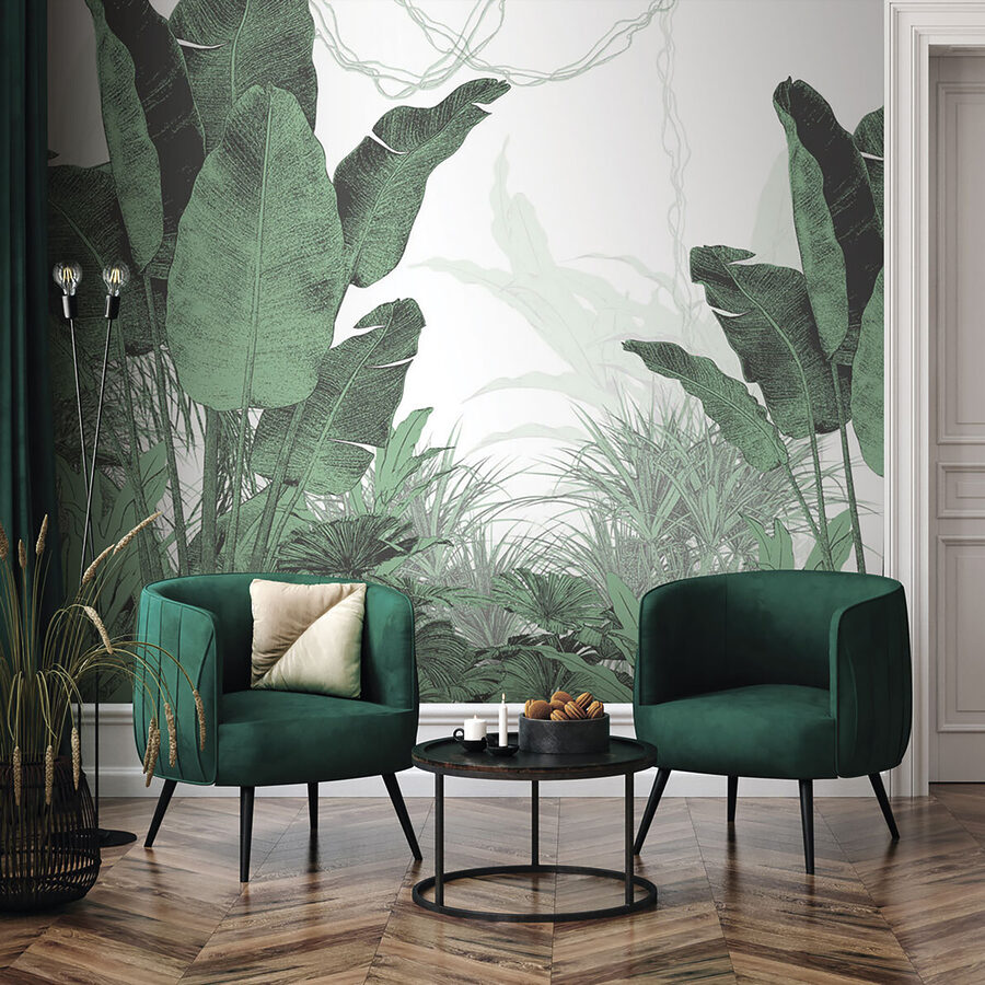 Grupo de plantas con hojas