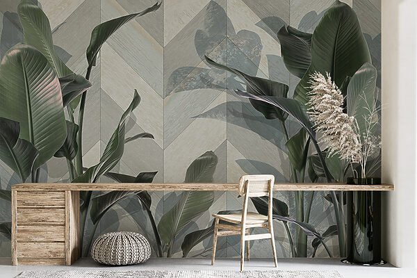 Plant with leaves on it