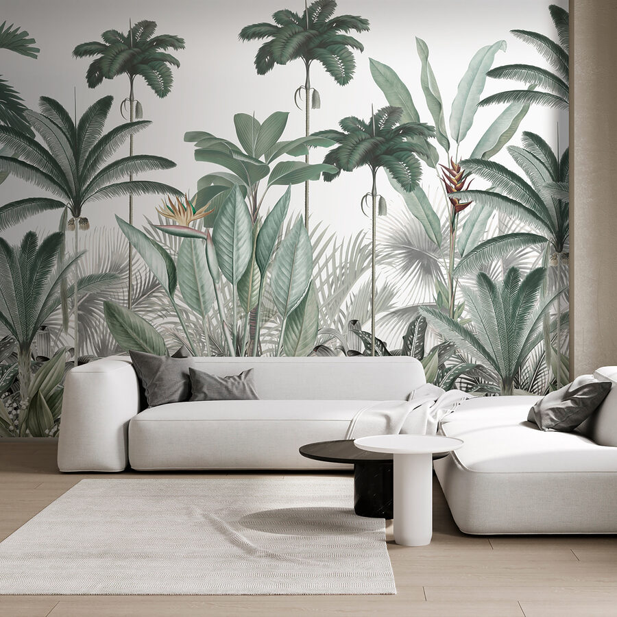 Un grupo de plantas con flores