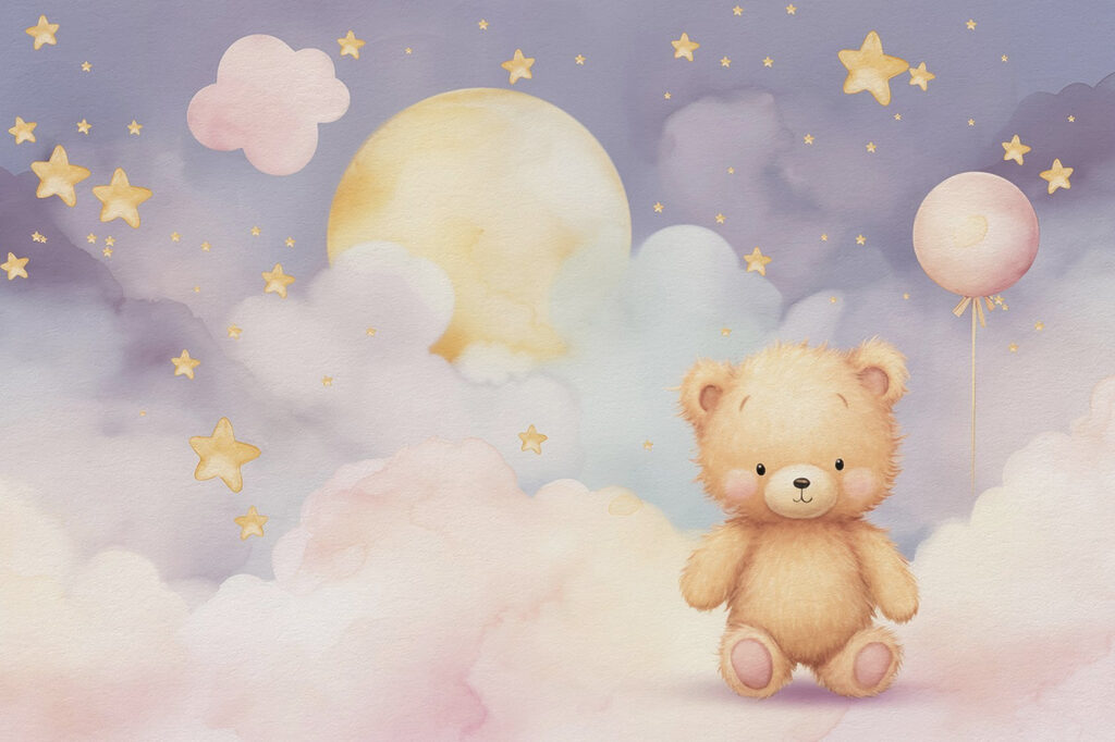 Osito sentado en una nube Osito sentado en una nube