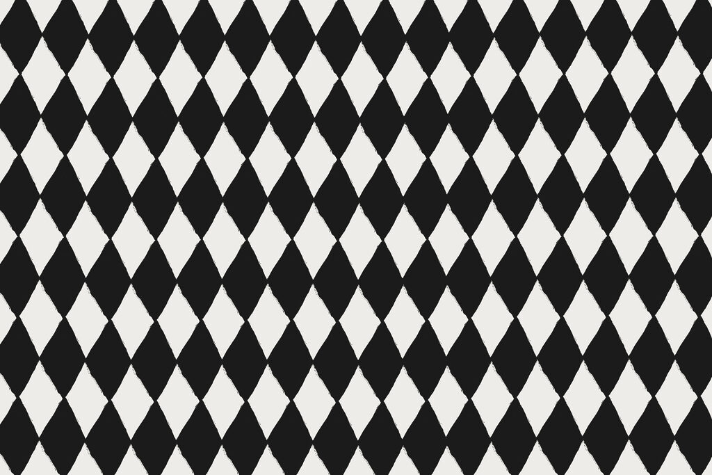 Diseño de rombos en blanco y negro Diseño de rombos en blanco y negro