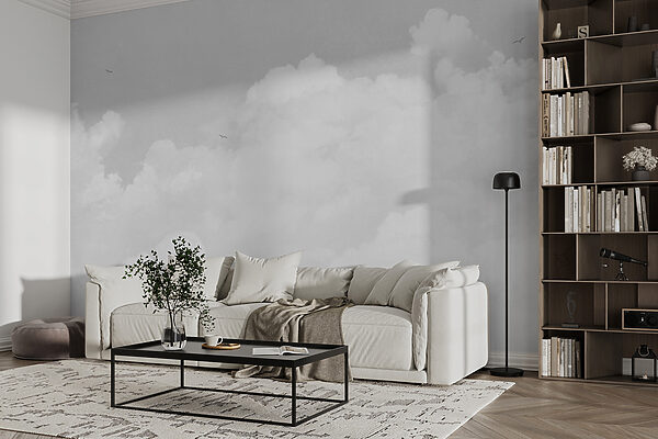 Unas nubes blancas en el cielo Unas nubes blancas en el cielo