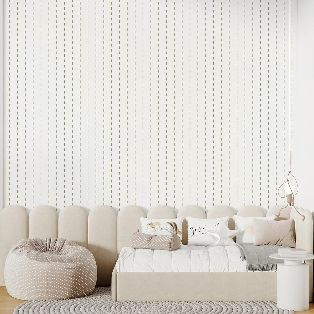 A white background with brown lines