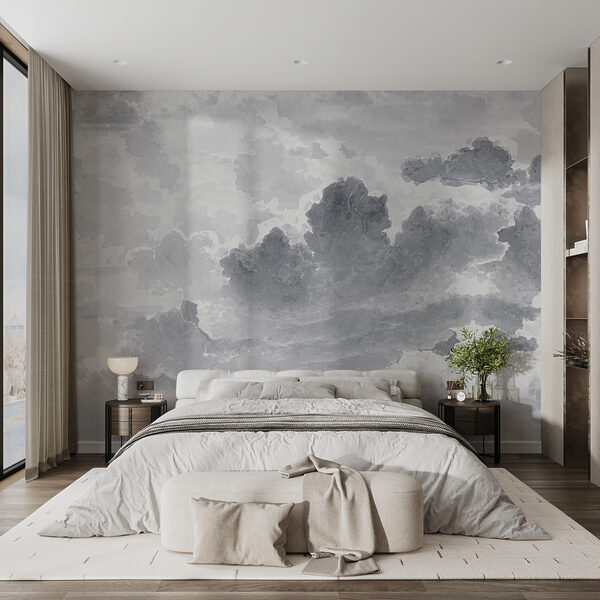 Un cielo gris y blanco Un cielo gris y blanco