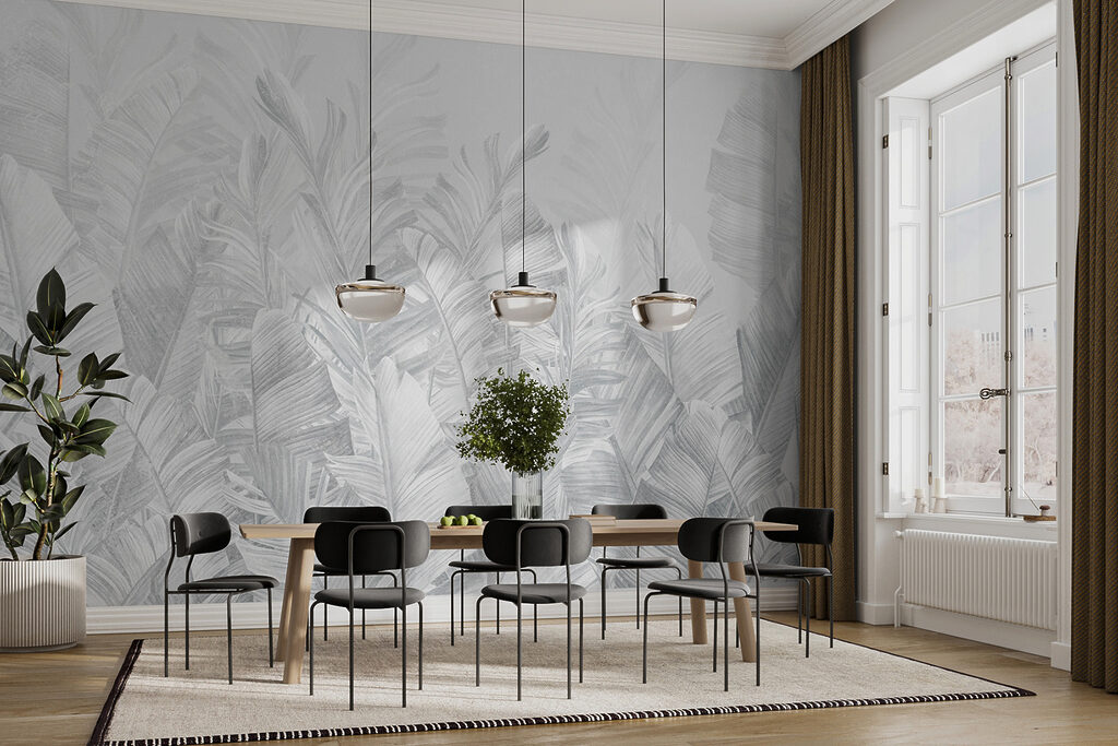 A group of white leaves A group of white leaves