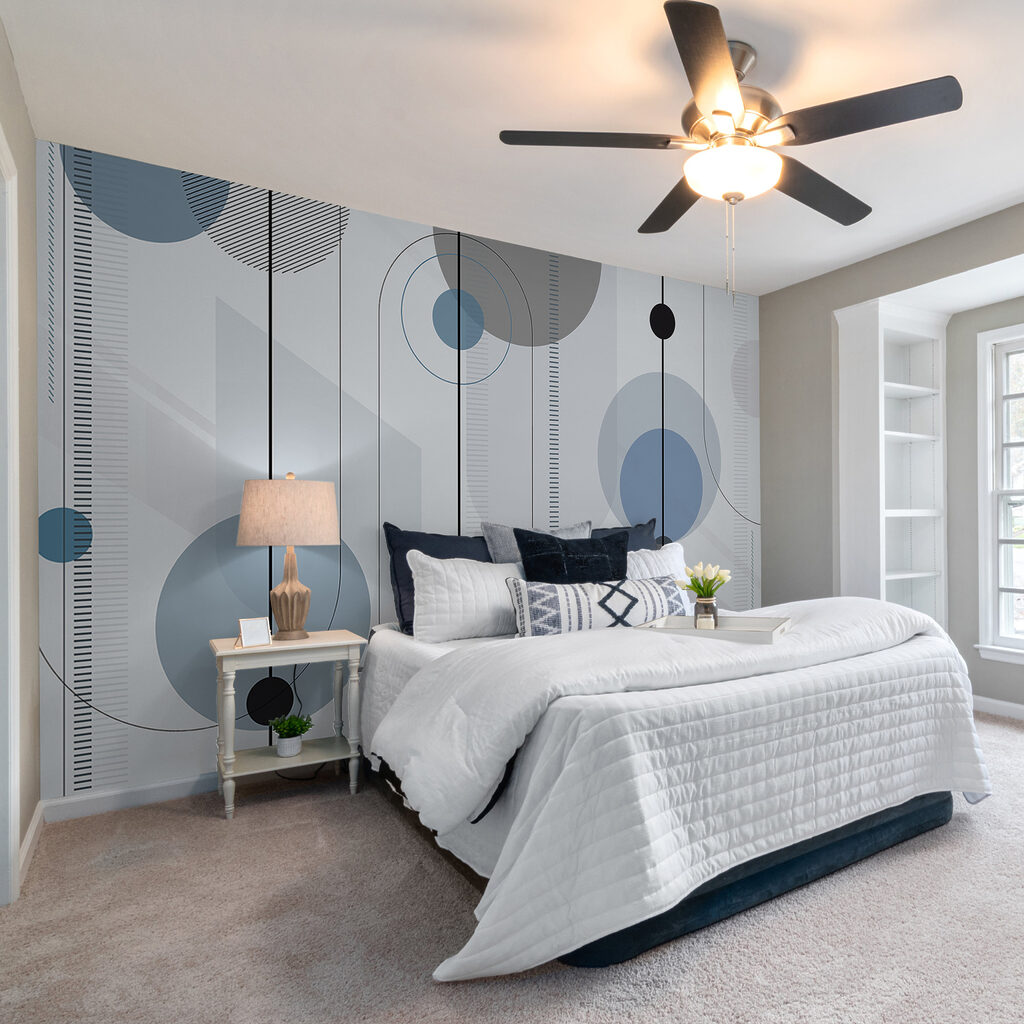 A grey and black circles and lines