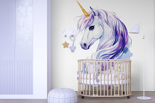 Acuarela de un unicornio Acuarela de un unicornio