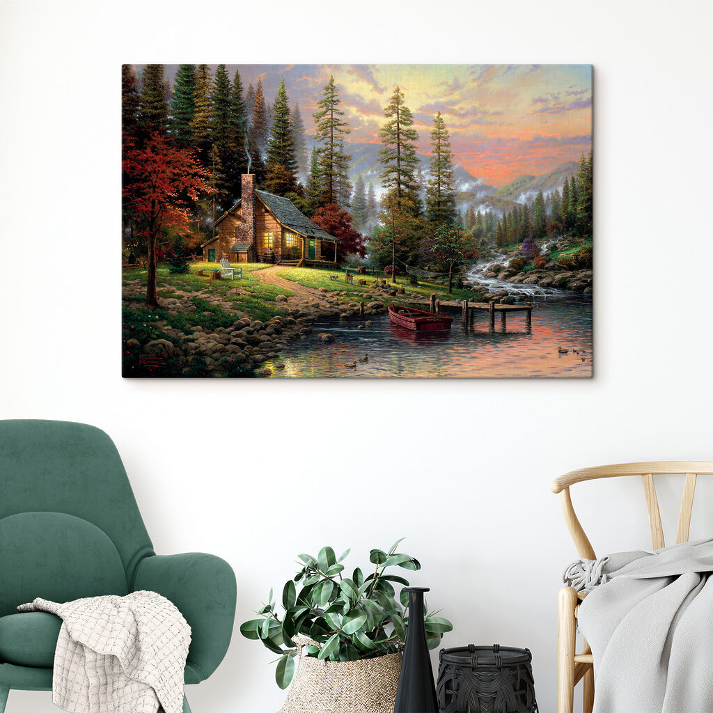 A house by a river