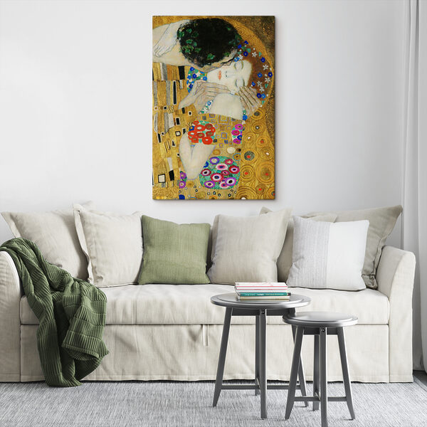 A painting of a man and woman