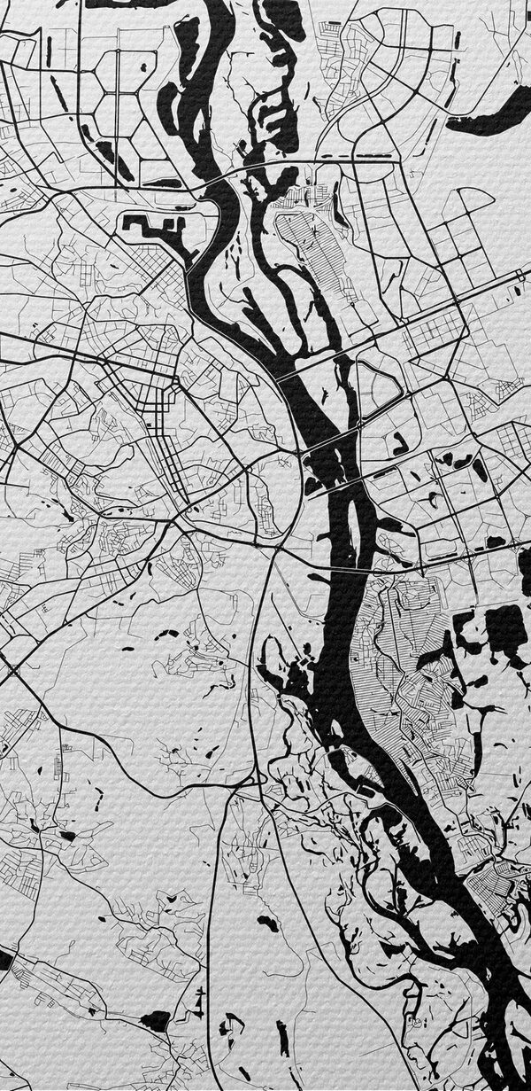 A map of a city