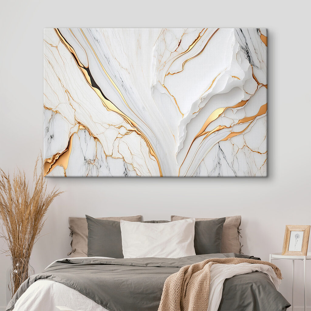 Elegant marble with amber swirls Elegant marble with amber swirls