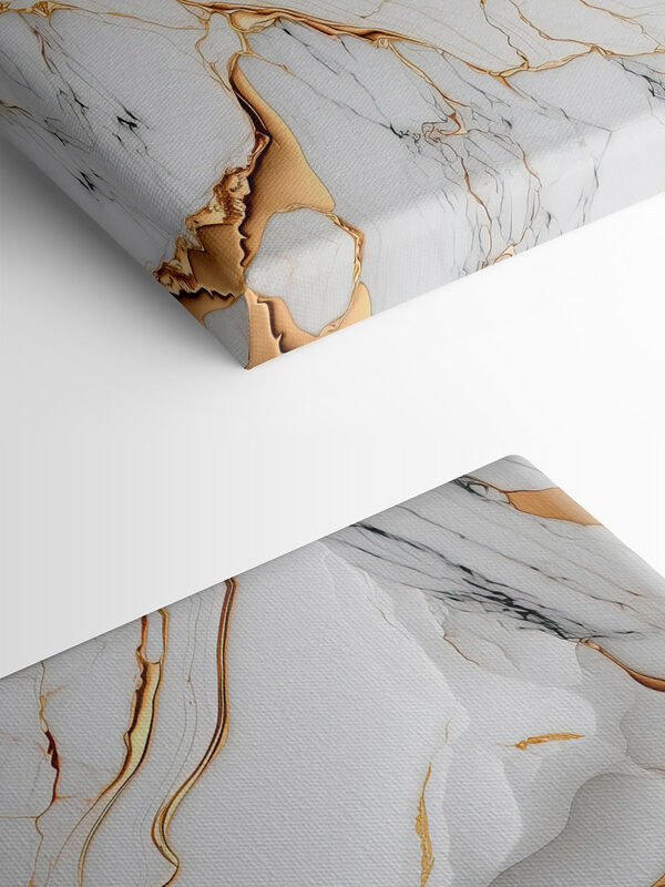 Elegant marble with amber swirls Elegant marble with amber swirls