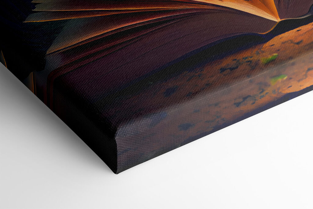 A book with butterflies coming out of it