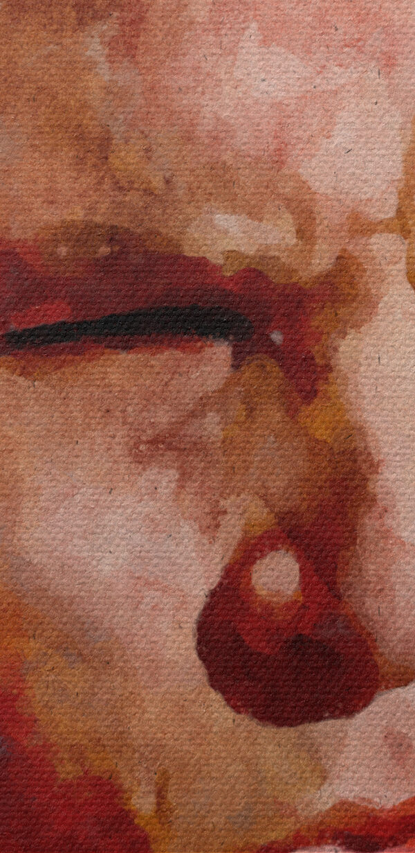 A man making a face