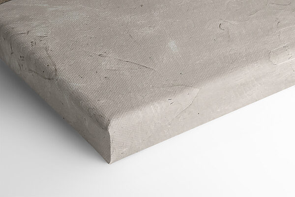 A close up of a wall
