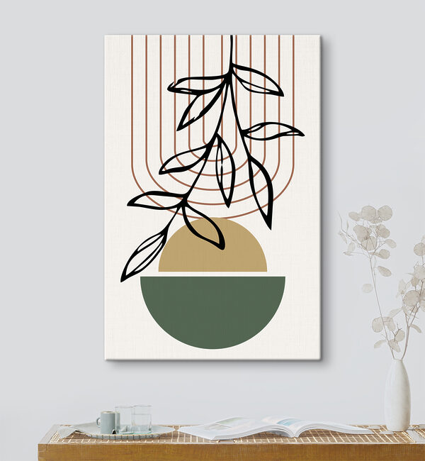 A plant in a bowl