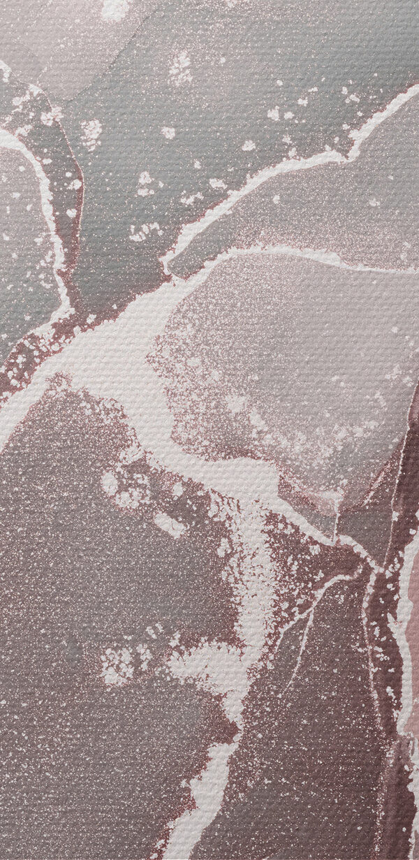 A close up of a painting