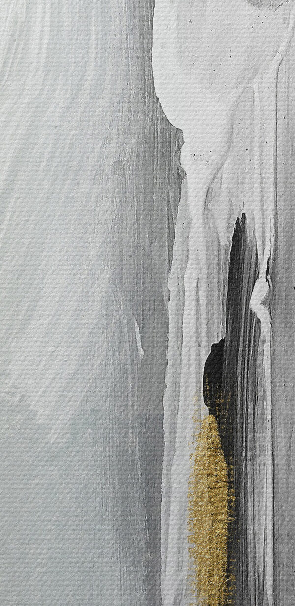 A close up of a painting A close up of a painting
