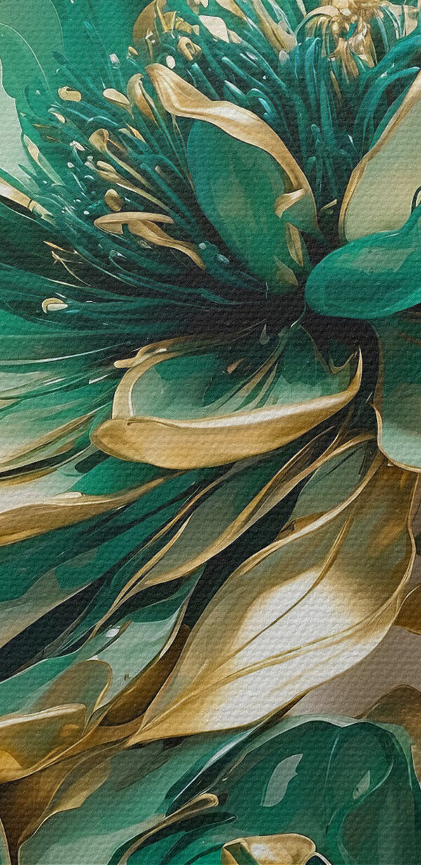 A close up of a flower