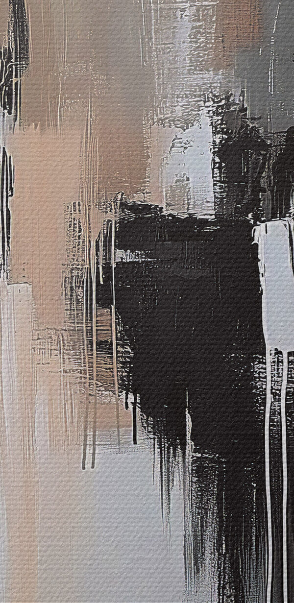 Black and white painting Black and white painting