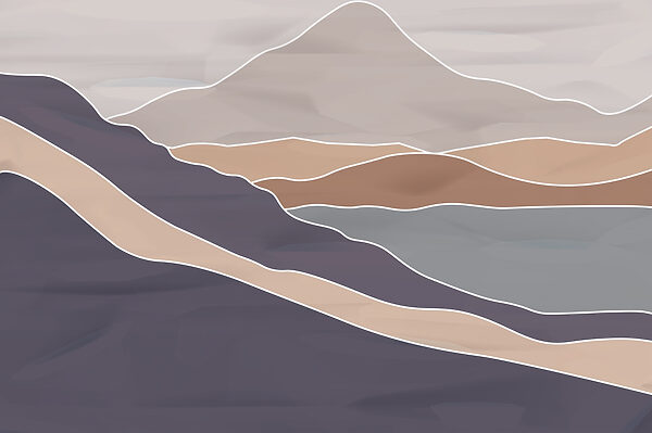 Cordillera con líneas blancas Cordillera con líneas blancas