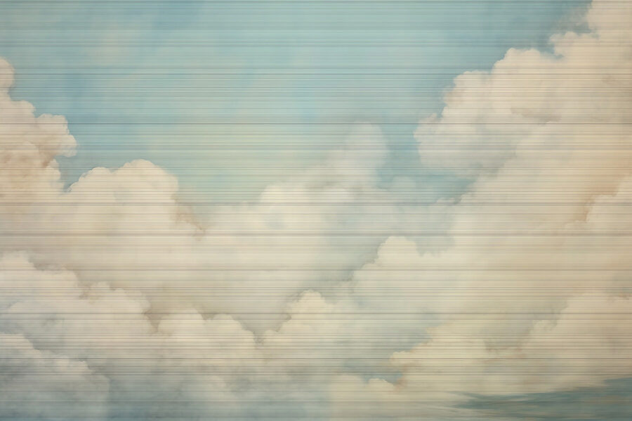 Cielo azul con nubes
